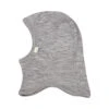 Balaclava, Wool Rib Balaclava - Grey Melange
